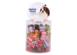 Show Tech Fancy Polka Dot Bows With Elastic 50 Pcs Bows