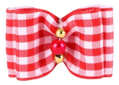 Show Tech Fancy Tartan Bows With Elastic 36 Pcs Bows -Pawfect Care Store 65ste663