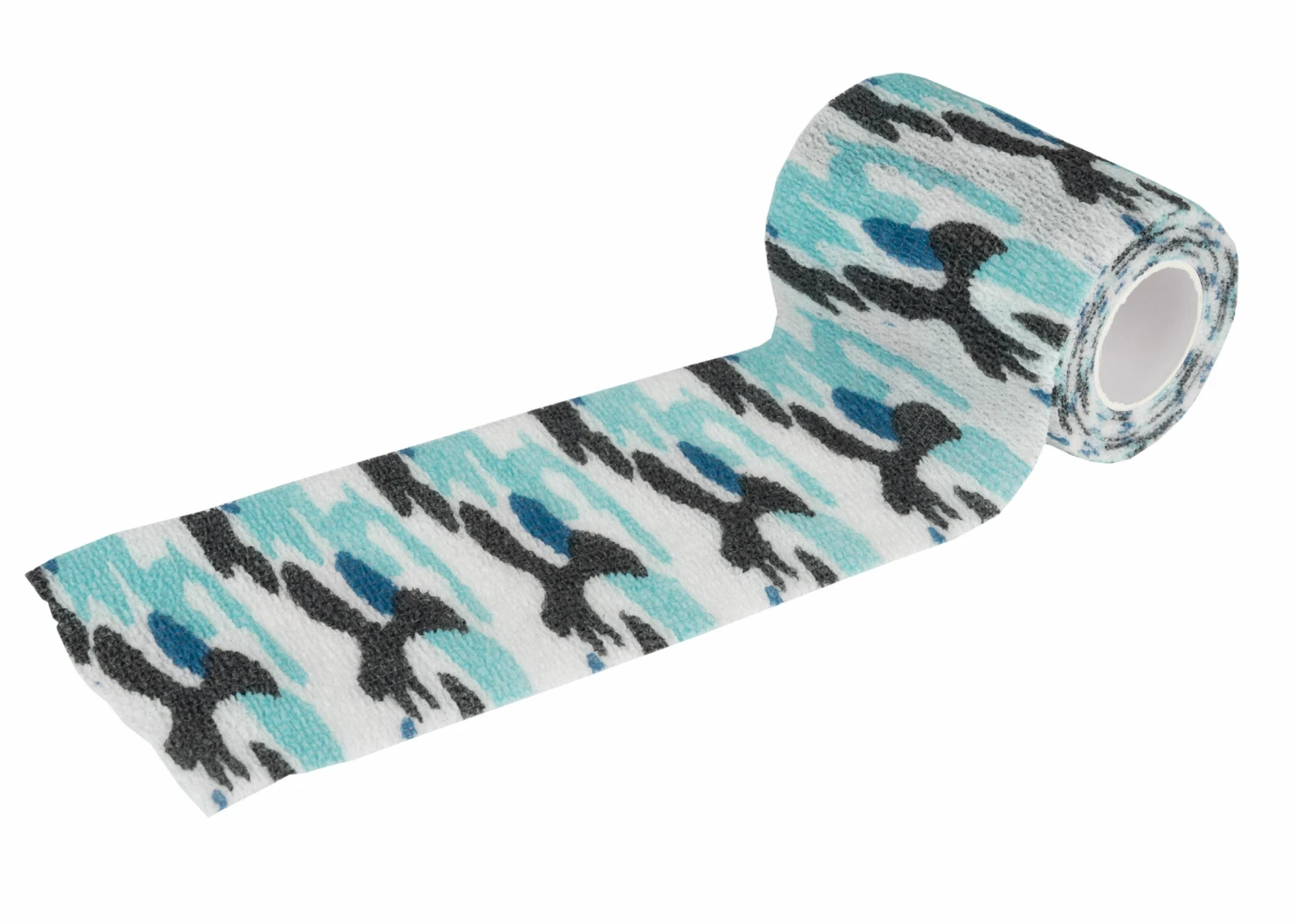 Show Tech Self-Cling Bandage Blue Camouflage 4.5 M X 7.5 Cm 3 Show Tech Self-Cling Bandage Blue Camouflage 4.5 M X 7.5 Cm