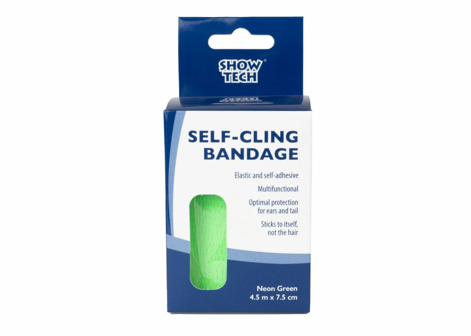 Show Tech Self-Cling Bandage Neon Green 4.5 M X 7.5 Cm 4 Show Tech Self-Cling Bandage Neon Green 4.5 M X 7.5 Cm - Image 2