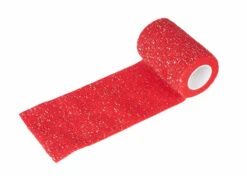 Show Tech Self-Cling Bandage Red Glitter 4.5 M X 7.5 Cm
