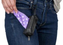 Travel Poop Bag Holder Leather - Grey -Pawfect Care Store 66tvl016 4 bnf6krtnnok81fbd