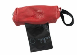 Travel Poop Bag Holder Leather - Red 9 Travel Poop Bag Holder Leather - Red -Pawfect Care Store 66tvl017 lpekwbf9atqakued