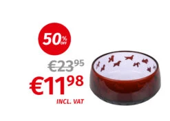 Show Tech K-Design Anti-Slip Bowl Red Large 21,6cm - 1,8L