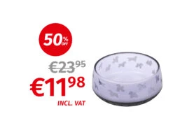 Show Tech K-Design Anti-Slip Bowl White Large 21,6cm - 1,8L