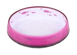 Show Tech Anti-Slip Cat Bowl Oval Pink 14,6cm X 12,1cm - 260ml