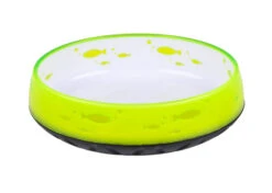 Show Tech Anti-Slip Cat Bowl Oval Lemon 14,6cm X 12,1cm - 260ml