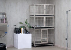 Groom-X Waiting Kennel Stainless XL 110 X 72 X 86 Cm -Pawfect Care Store 69grx008 2 lr7lp5voohyie5l5
