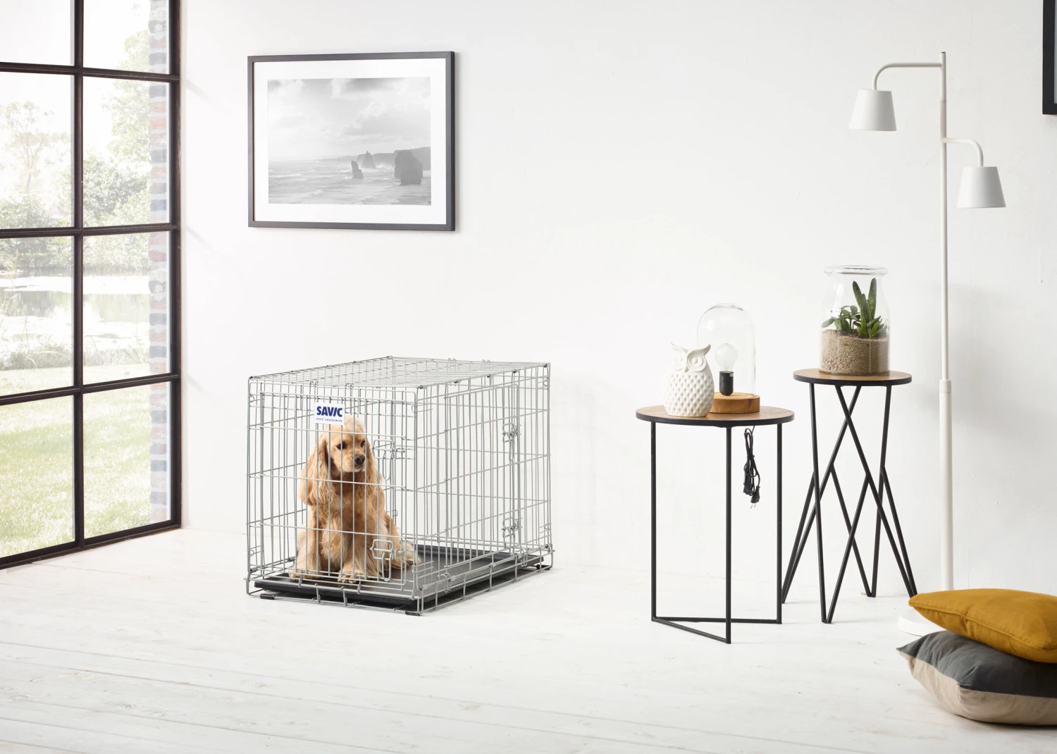 Savic Dog Residence Cage 2 Doors Size 2 - 76 X 53 X 61 Cm 4 Savic Dog Residence Cage 2 Doors Size 2 - 76 X 53 X 61 Cm - Image 2