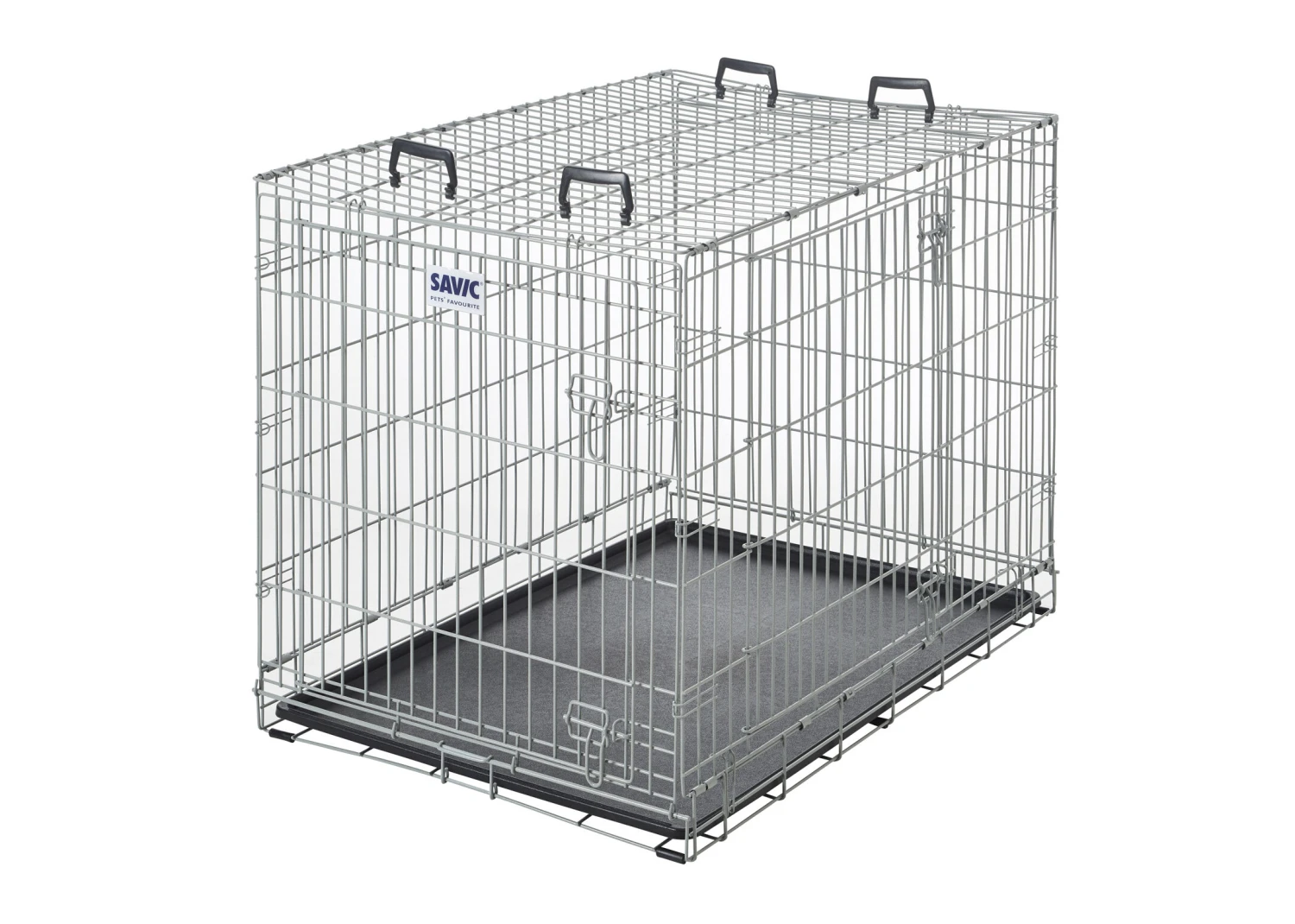 Savic Dog Residence Cage 2 Doors Size 4 - 107 X 71 X 81 Cm 3 Savic Dog Residence Cage 2 Doors Size 4 - 107 X 71 X 81 Cm