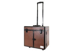 Groom-X Grooming Case 2 Wheels And Telescopic Handle Croco