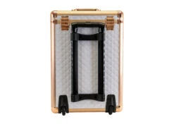 Groom-X Grooming Case Deluxe 2 Wheels And Telescopic Handle Diamond Pattern White -Pawfect Care Store 85grx036 4 deelu3oqip6gu35v