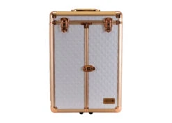 Groom-X Grooming Case Deluxe 2 Wheels And Telescopic Handle Diamond Pattern White -Pawfect Care Store 85grx036 5 mysphs0nxsnumy6c