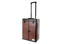 Groom-X Grooming Case Deluxe 2 Wheels And Telescopic Handle Croco