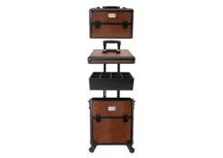 Groom-X Grooming Case XL 2-in-1 4 Wheels And Telescopic Handle Croco