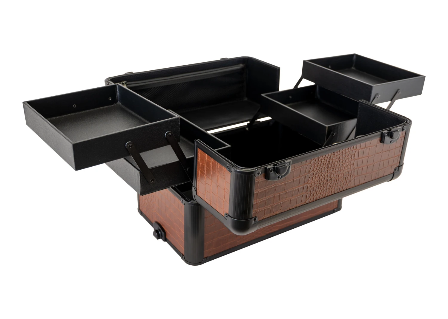 Groom-X Grooming Case XL 2-in-1 4 Wheels And Telescopic Handle Croco 7 Groom-X Grooming Case XL 2-in-1 4 Wheels And Telescopic Handle Croco - Image 5