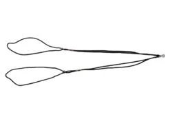 Show Tech Multi Nylon Show Lead 3mm Black For 2 Dogs (max 93cm) Show Collar