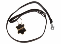 Dapper Dogs Lead JEWEL Black 1,3 X 100cm Lead